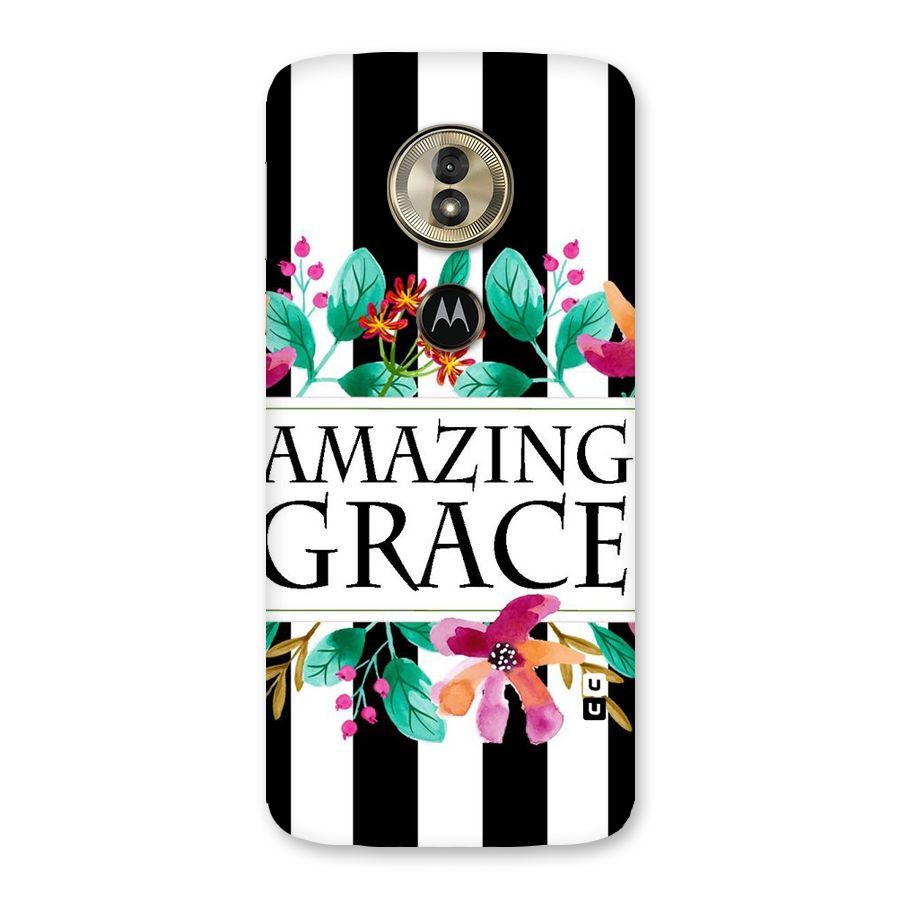 Amazing Grace Back Case for Moto G6 Play