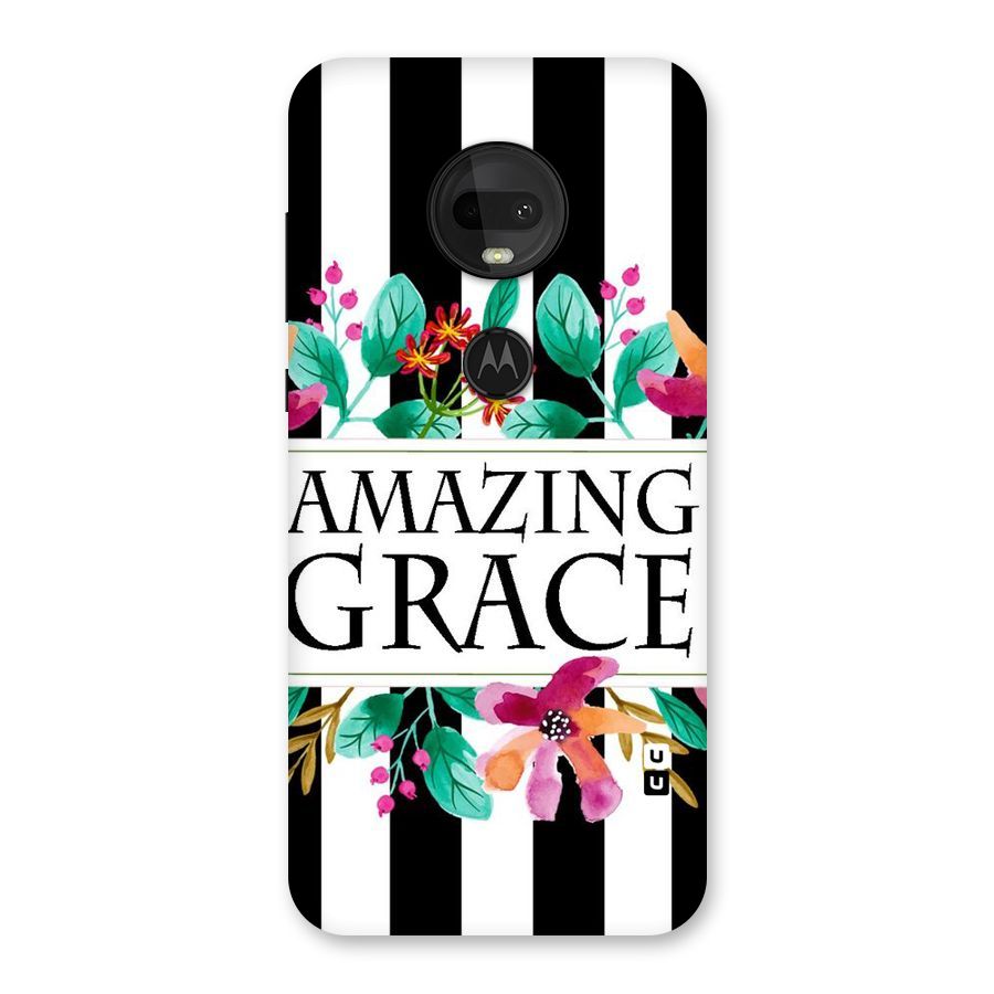 Amazing Grace Back Case for Moto G7