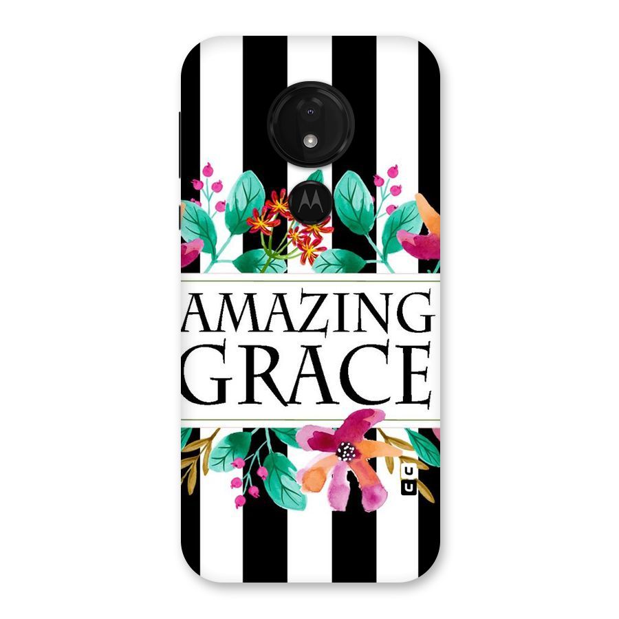 Amazing Grace Back Case for Moto G7 Power