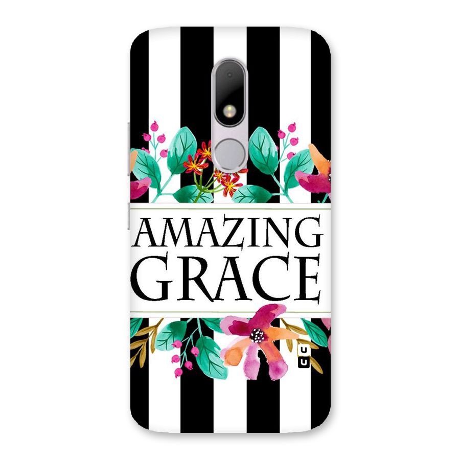 Amazing Grace Back Case for Moto M