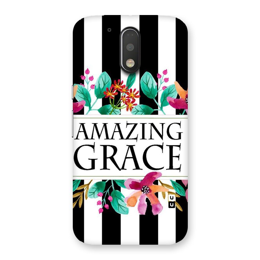 Amazing Grace Back Case for Motorola Moto G4 Plus