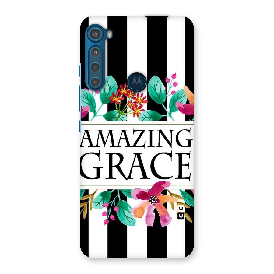 Amazing Grace Back Case for Motorola One Fusion Plus