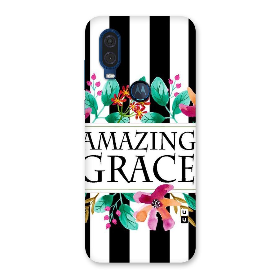 Amazing Grace Back Case for Motorola One Vision