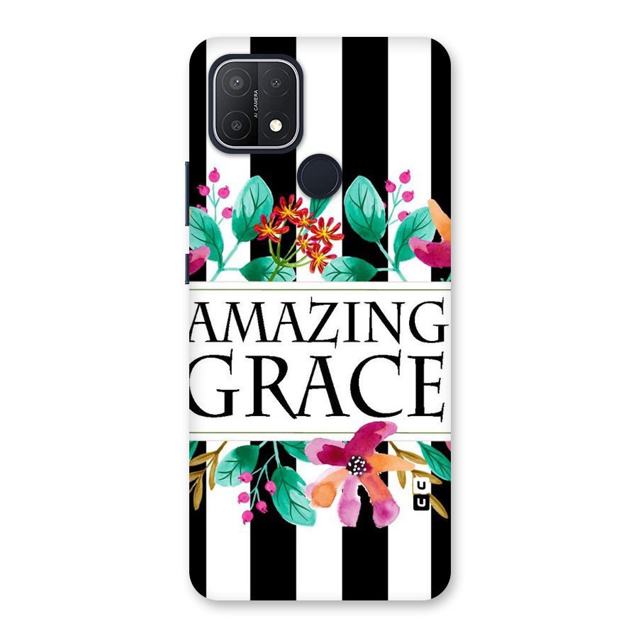 Amazing Grace Back Case for Oppo A15s