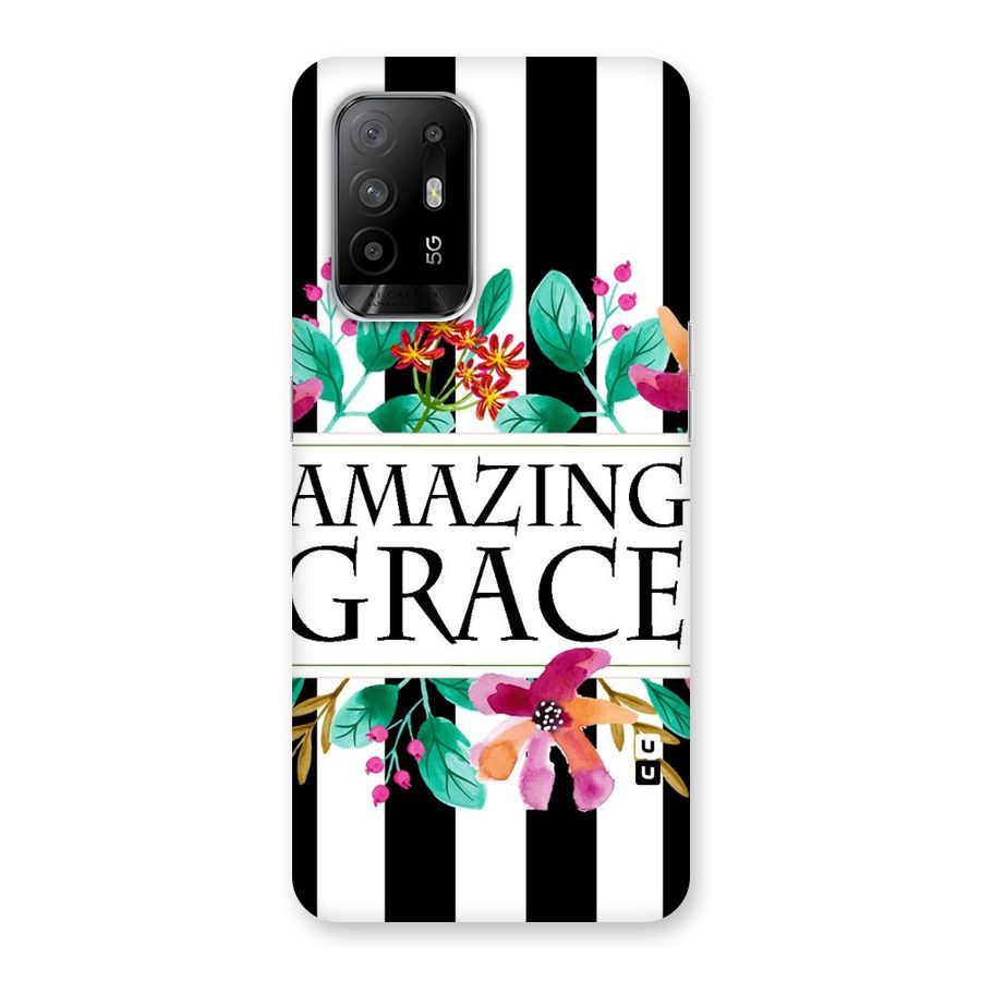 Amazing Grace Back Case for Oppo F19 Pro Plus 5G