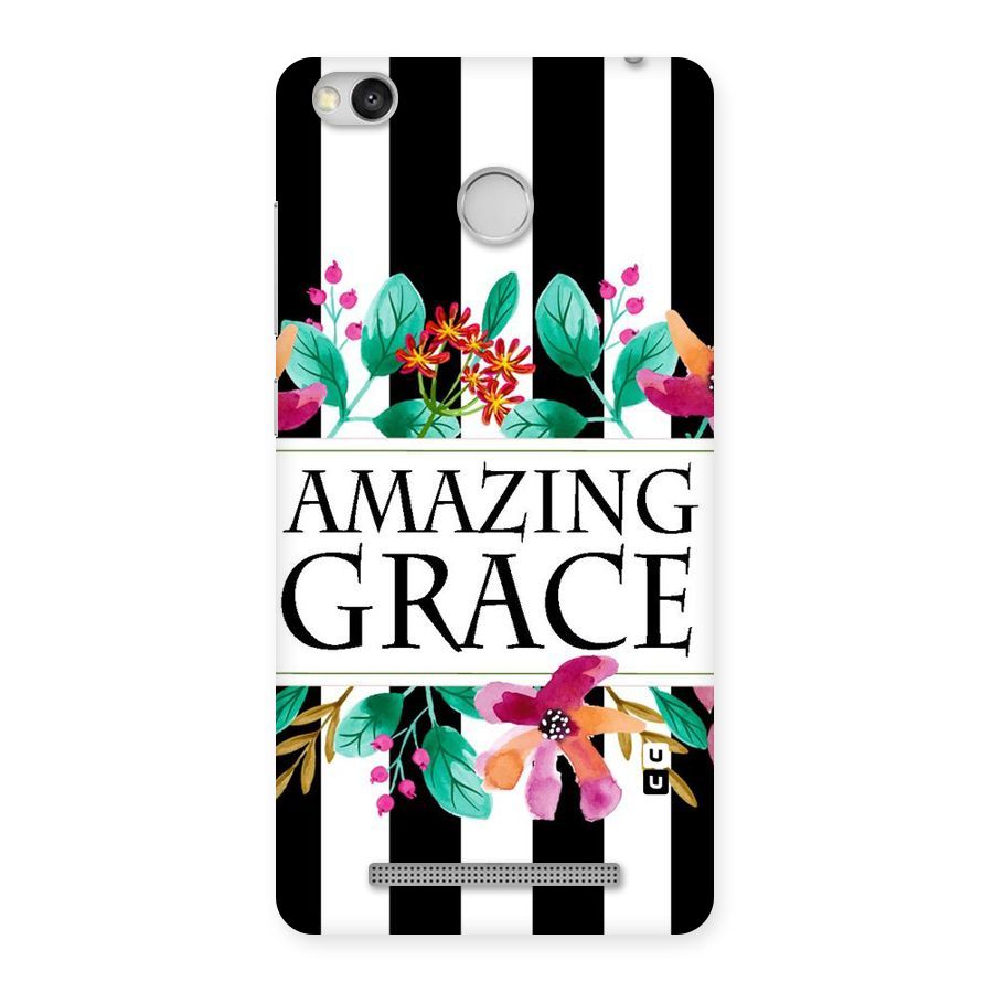 Amazing Grace Back Case for Redmi 3S Prime