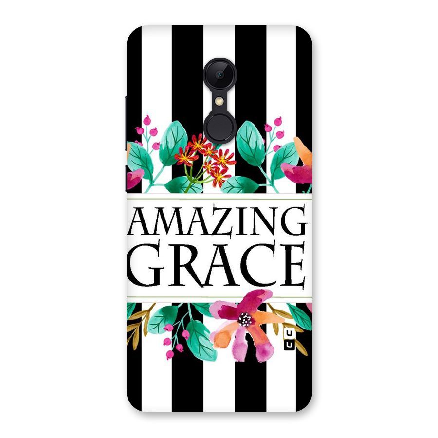 Amazing Grace Back Case for Redmi 5