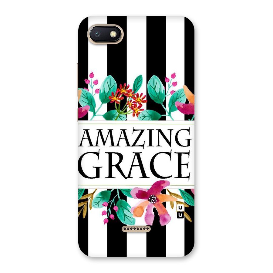 Amazing Grace Back Case for Redmi 6A