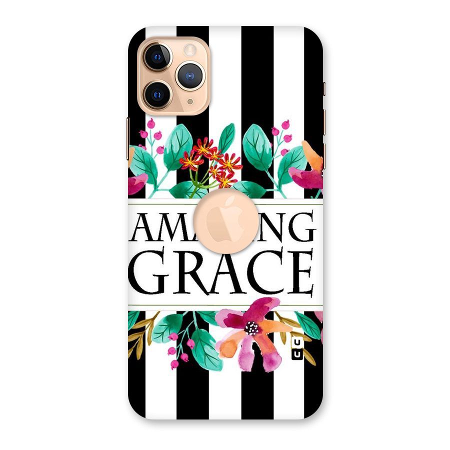 Amazing Grace Back Case for iPhone 11 Pro Max Logo Cut