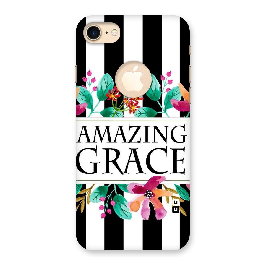 Amazing Grace Back Case for iPhone 7 Logo Cut