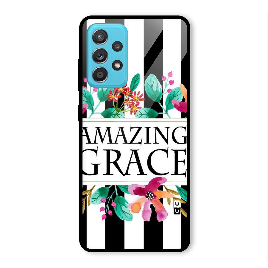 Amazing Grace Glass Back Case for Galaxy A52