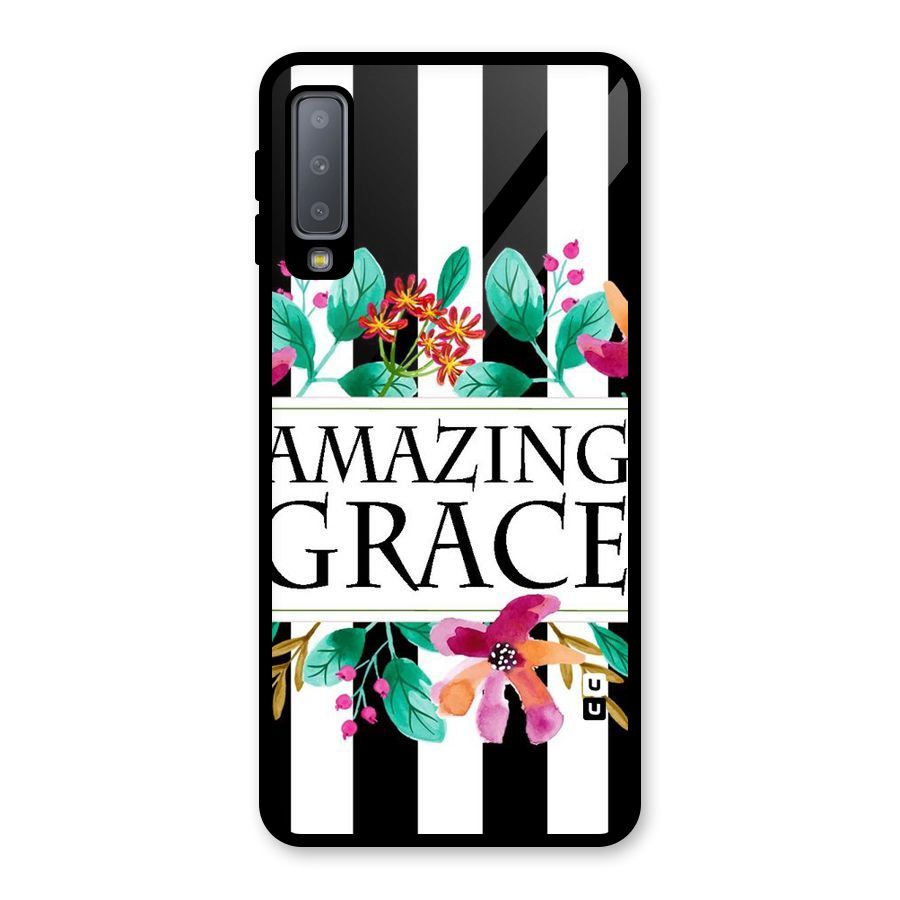 Amazing Grace Glass Back Case for Galaxy A7 (2018)
