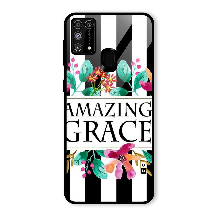 Amazing Grace Glass Back Case for Galaxy F41