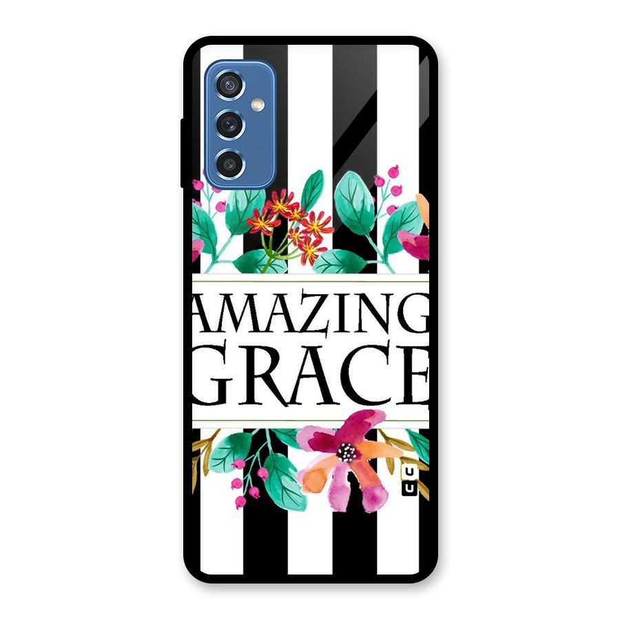 Amazing Grace Glass Back Case for Galaxy M52 5G
