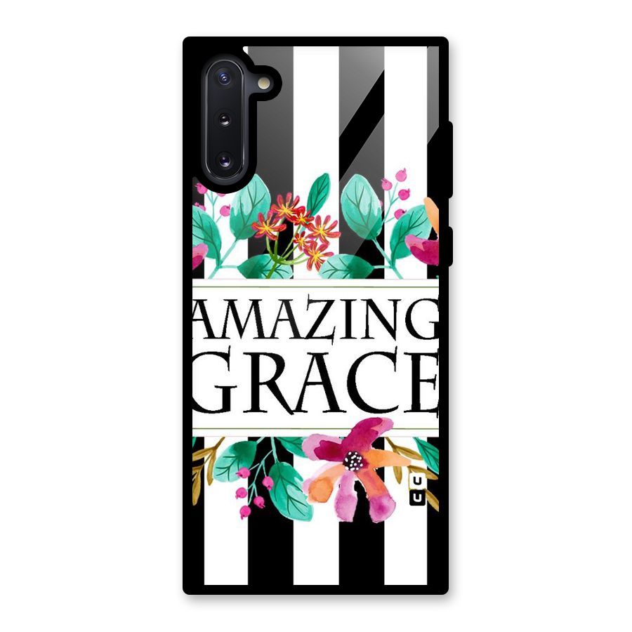 Amazing Grace Glass Back Case for Galaxy Note 10