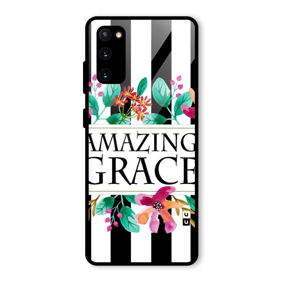 Amazing Grace Glass Back Case for Galaxy S20 FE 5G