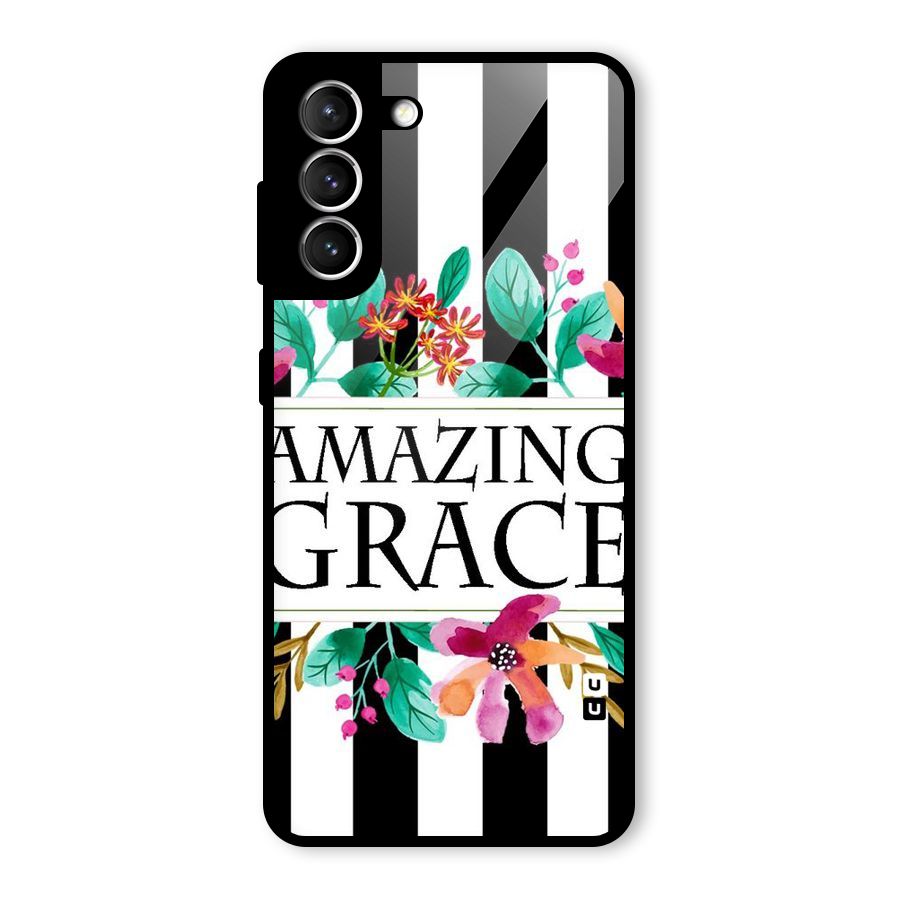 Amazing Grace Glass Back Case for Galaxy S21 5G