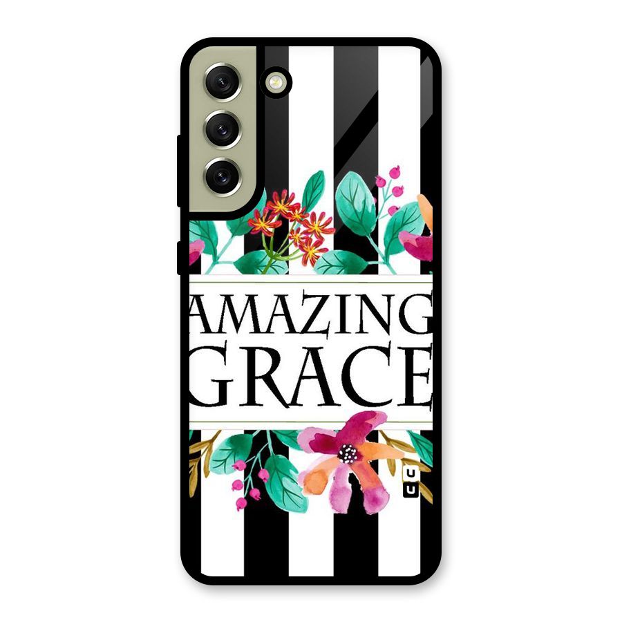 Amazing Grace Glass Back Case for Galaxy S21 FE 5G