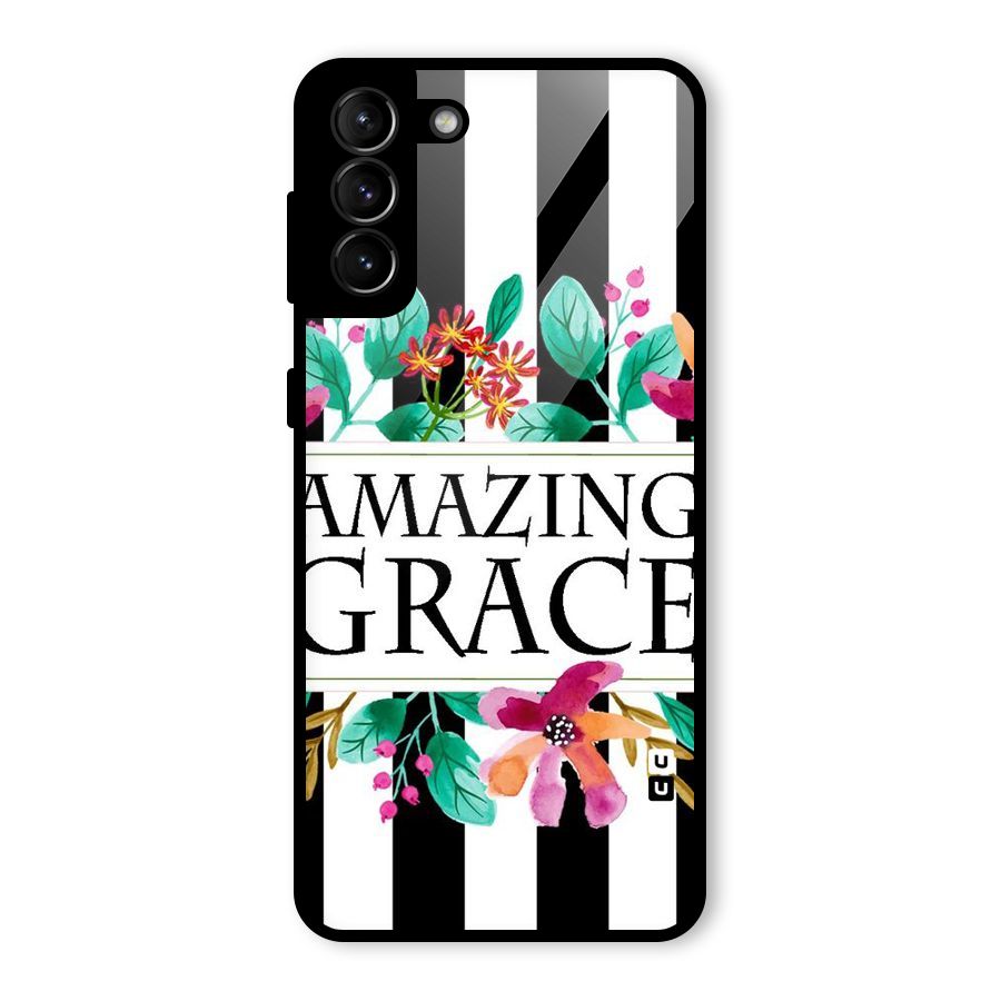 Amazing Grace Glass Back Case for Galaxy S21 Plus