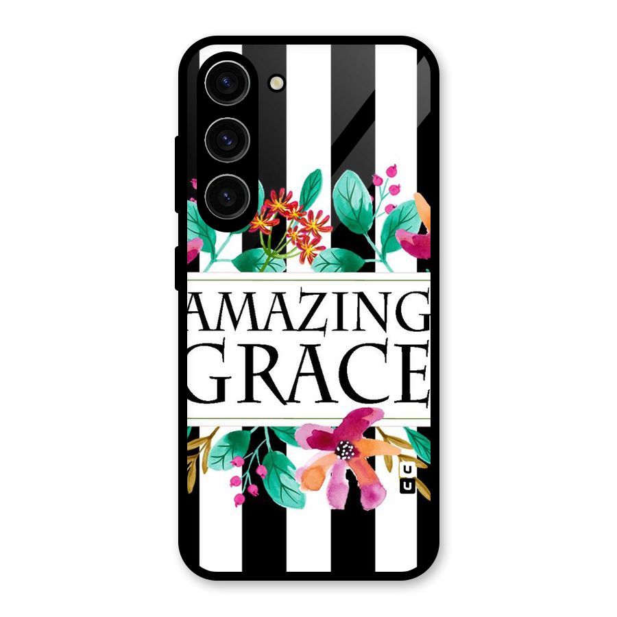Amazing Grace Glass Back Case for Galaxy S23