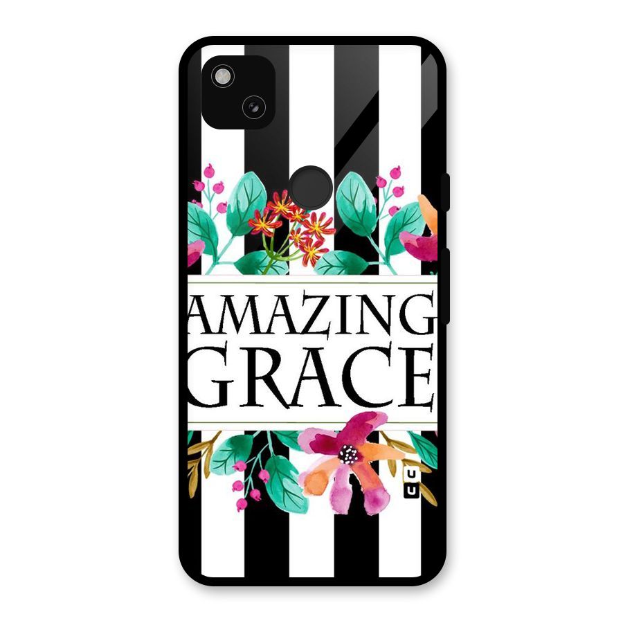 Amazing Grace Glass Back Case for Google Pixel 4a