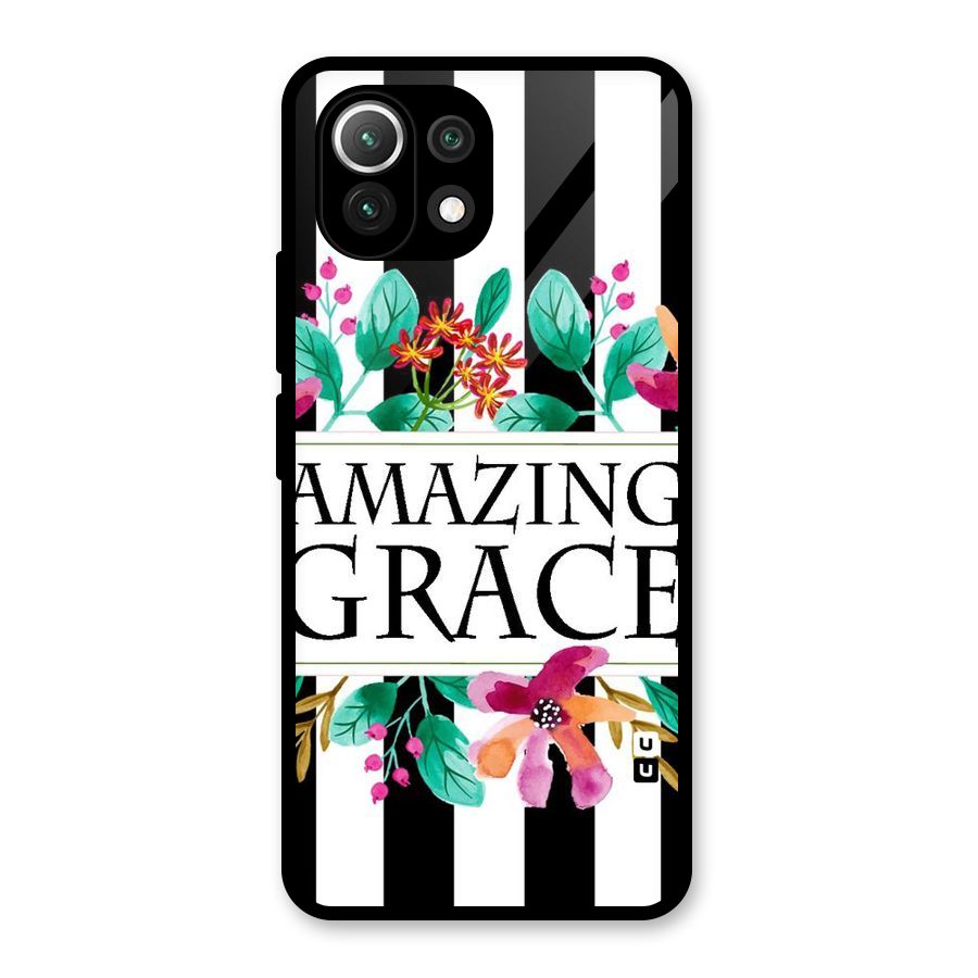 Amazing Grace Glass Back Case for Mi 11 Lite NE 5G