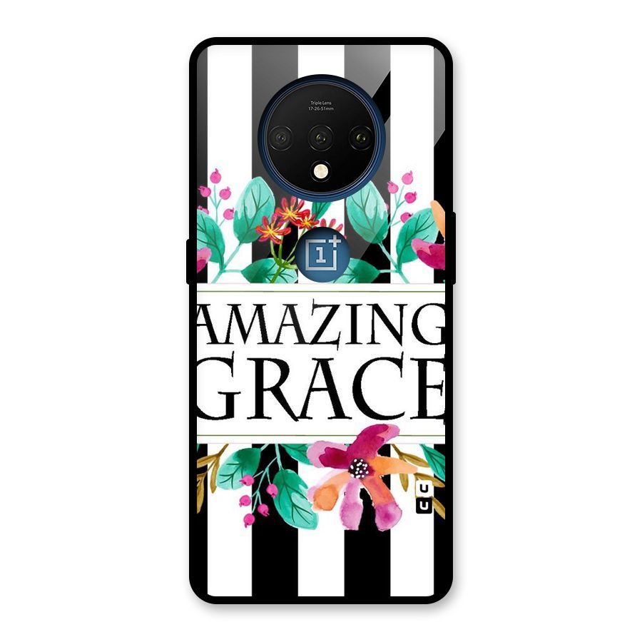 Amazing Grace Glass Back Case for OnePlus 7T