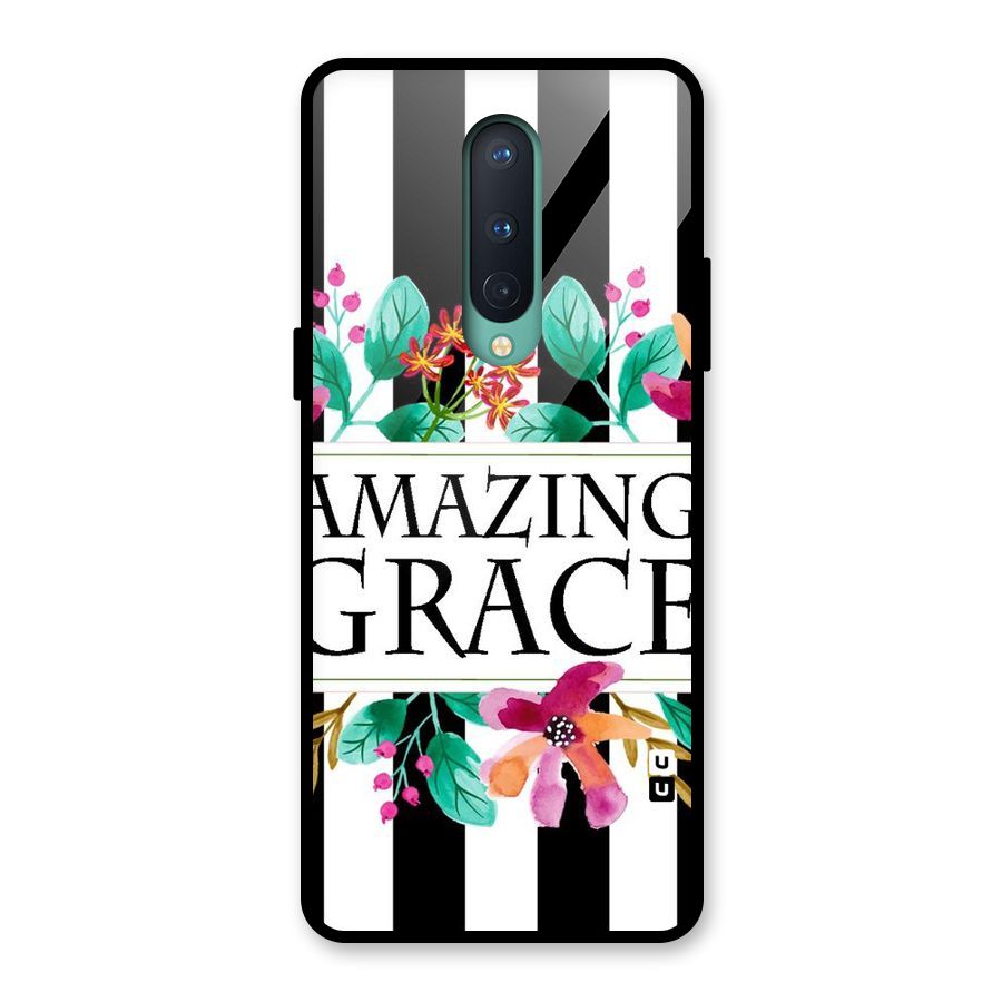 Amazing Grace Glass Back Case for OnePlus 8