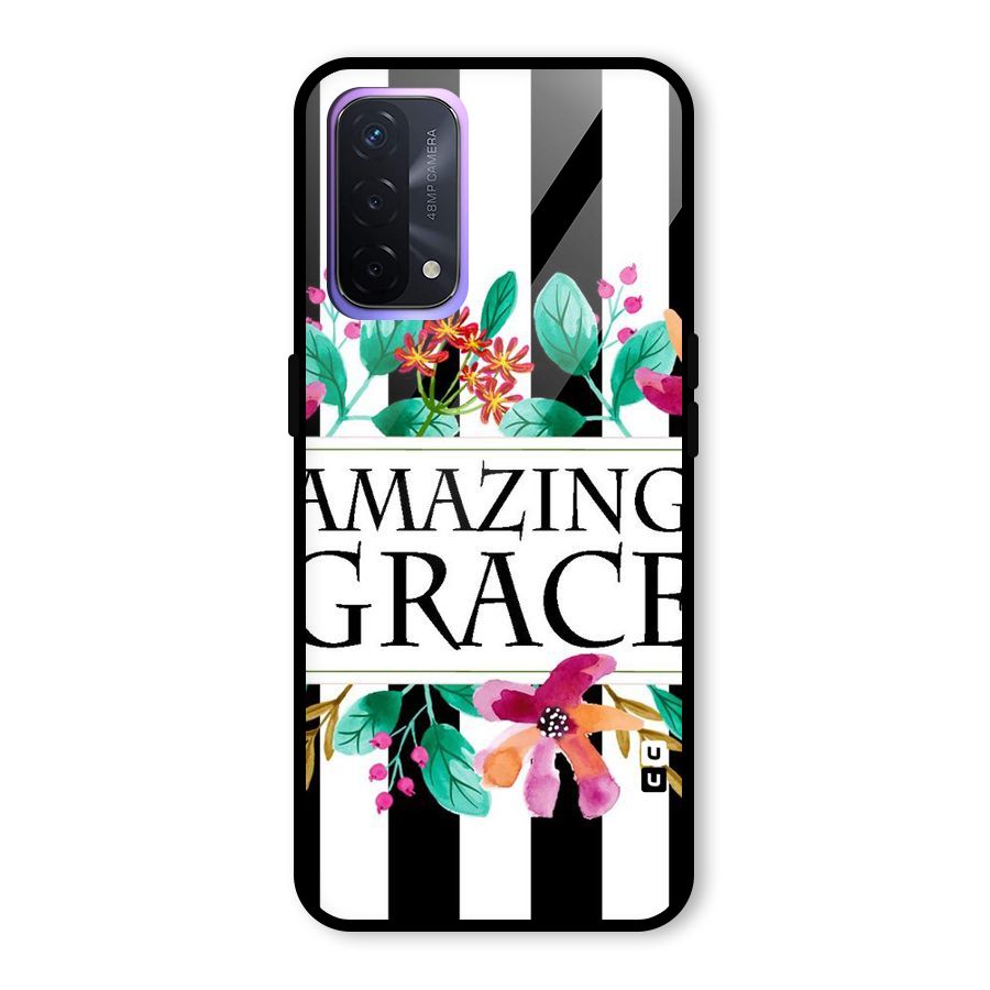 Amazing Grace Glass Back Case for Oppo A74 5G