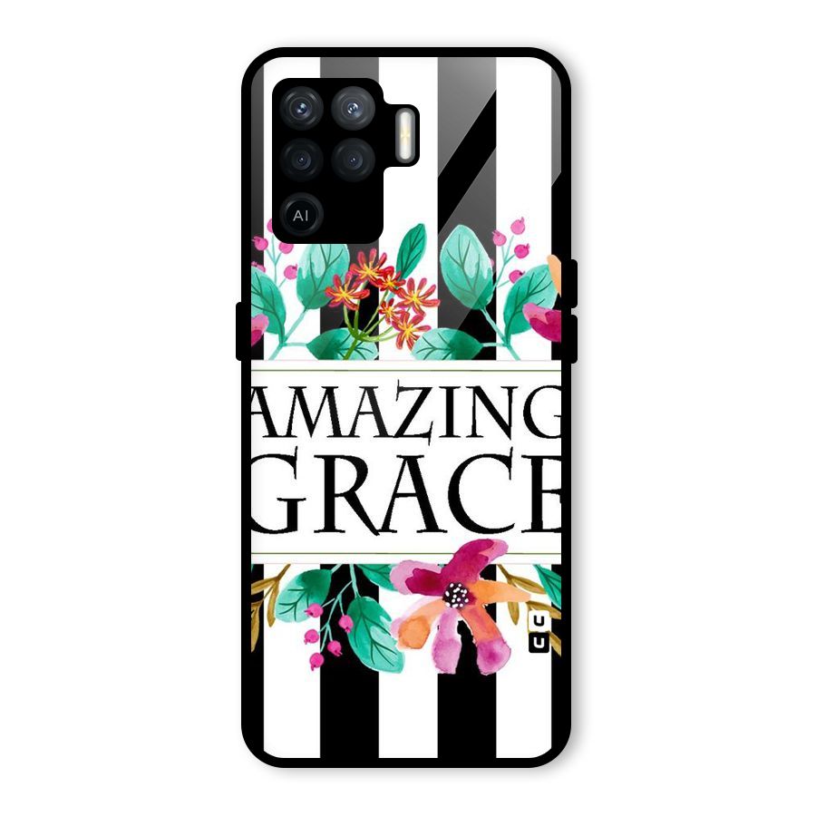 Amazing Grace Glass Back Case for Oppo F19 Pro
