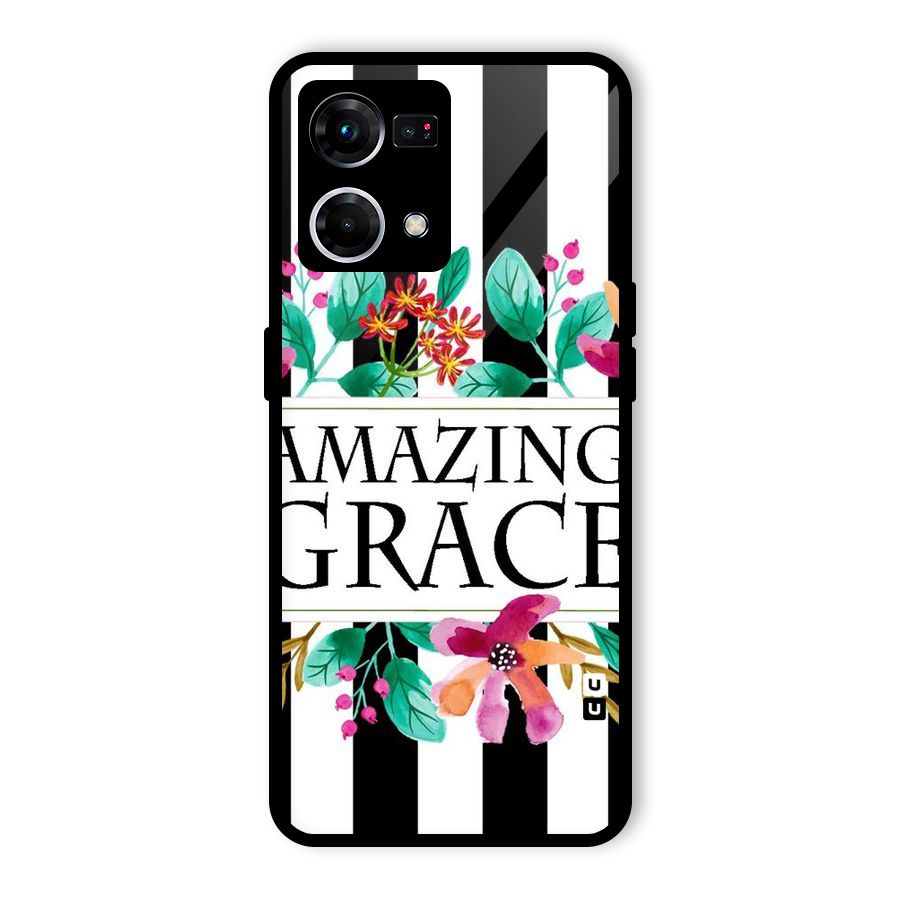 Amazing Grace Glass Back Case for Oppo F21s Pro 4G