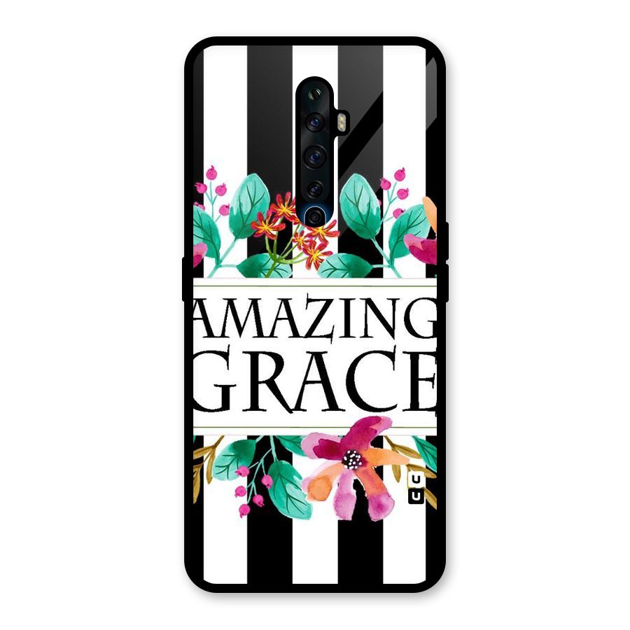 Amazing Grace Glass Back Case for Oppo Reno2 F