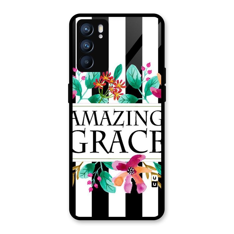 Amazing Grace Glass Back Case for Oppo Reno6 5G
