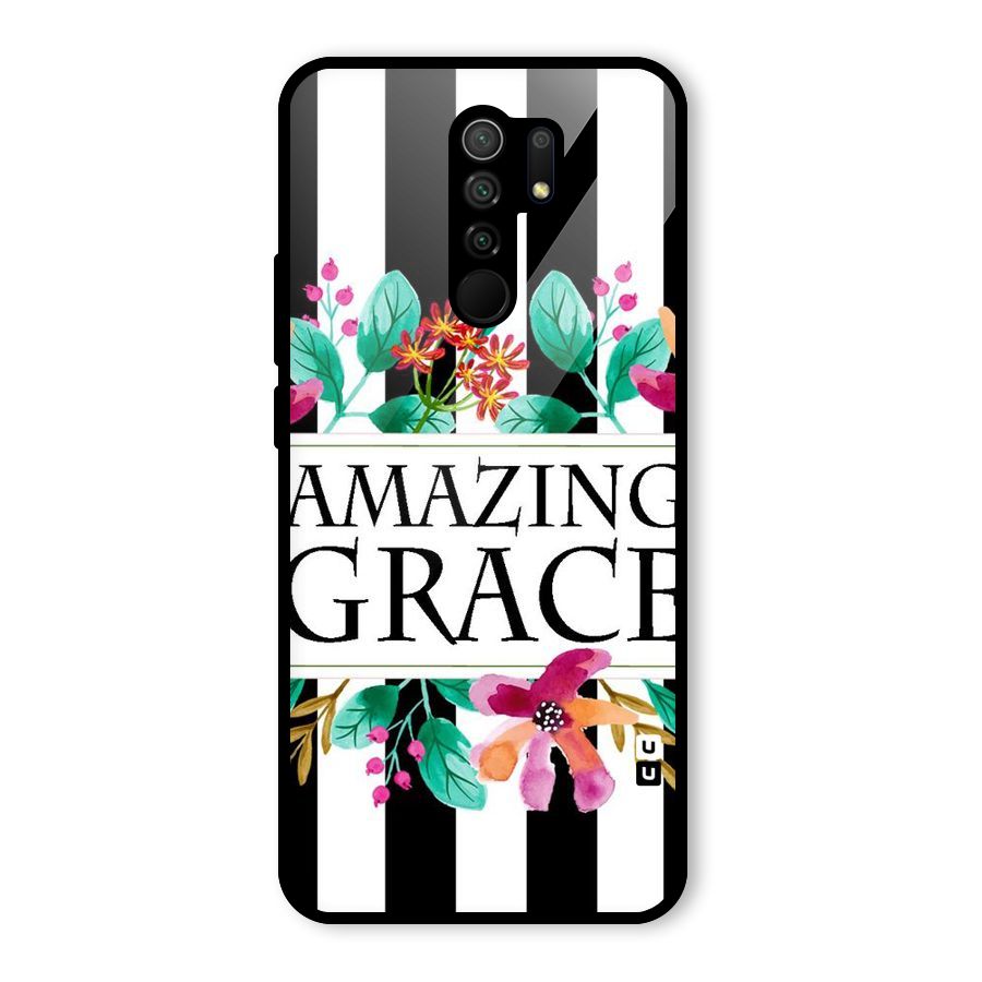Amazing Grace Glass Back Case for Poco M2