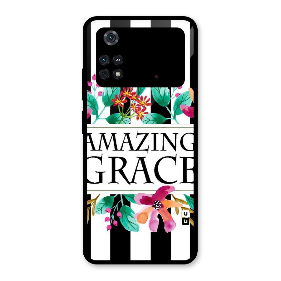 Amazing Grace Glass Back Case for Poco M4 Pro 4G