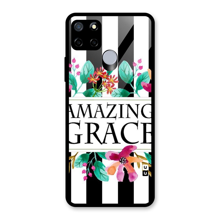 Amazing Grace Glass Back Case for Realme Narzo 30A