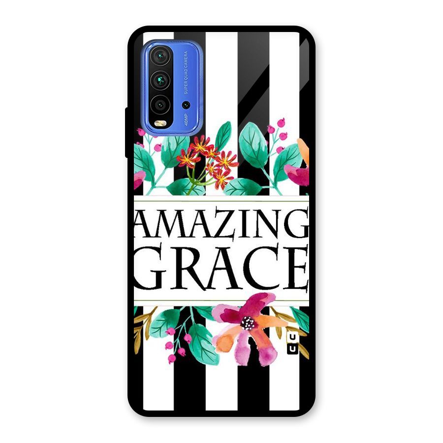 Amazing Grace Glass Back Case for Redmi 9 Power