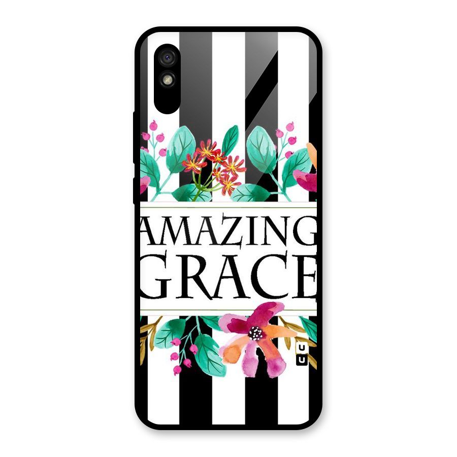 Amazing Grace Glass Back Case for Redmi 9i