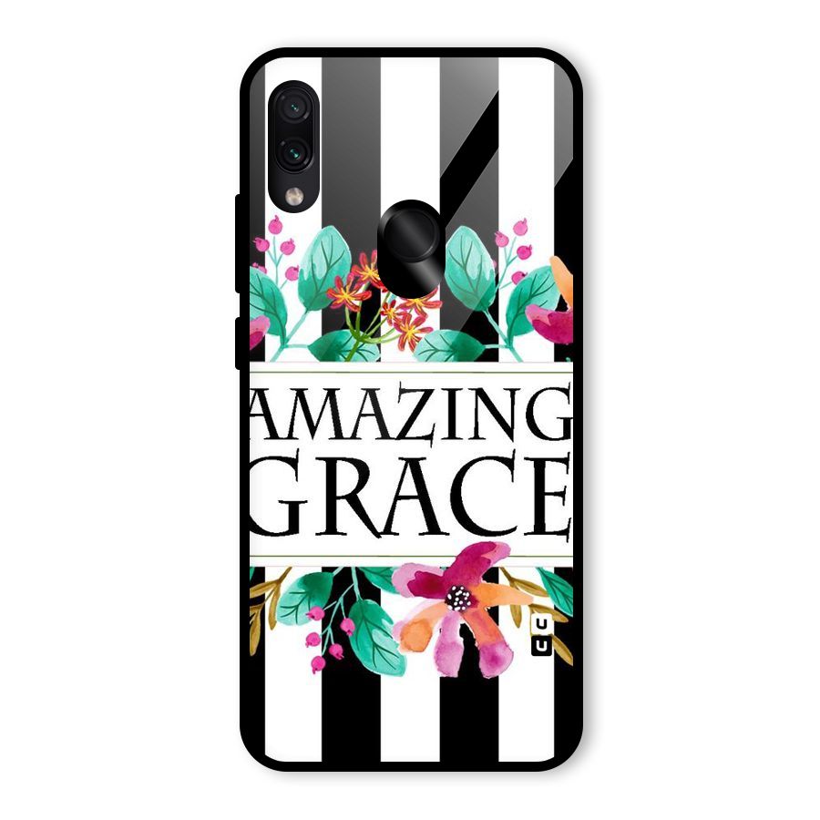 Amazing Grace Glass Back Case for Redmi Note 7 Pro