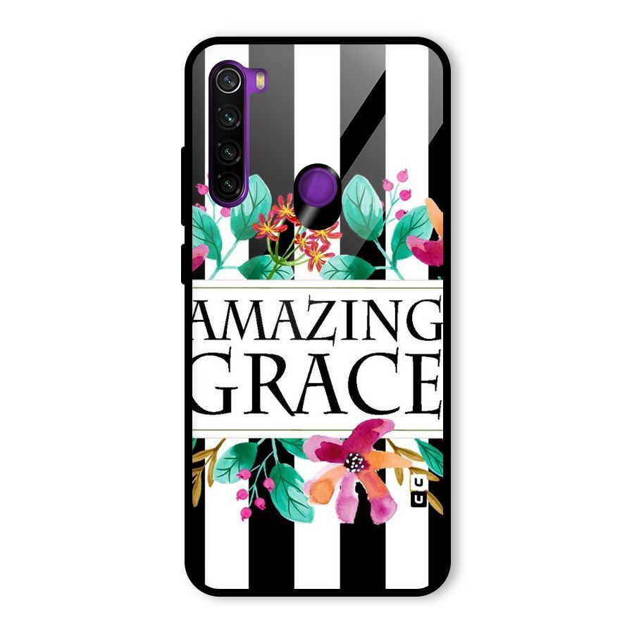 Amazing Grace Glass Back Case for Redmi Note 8