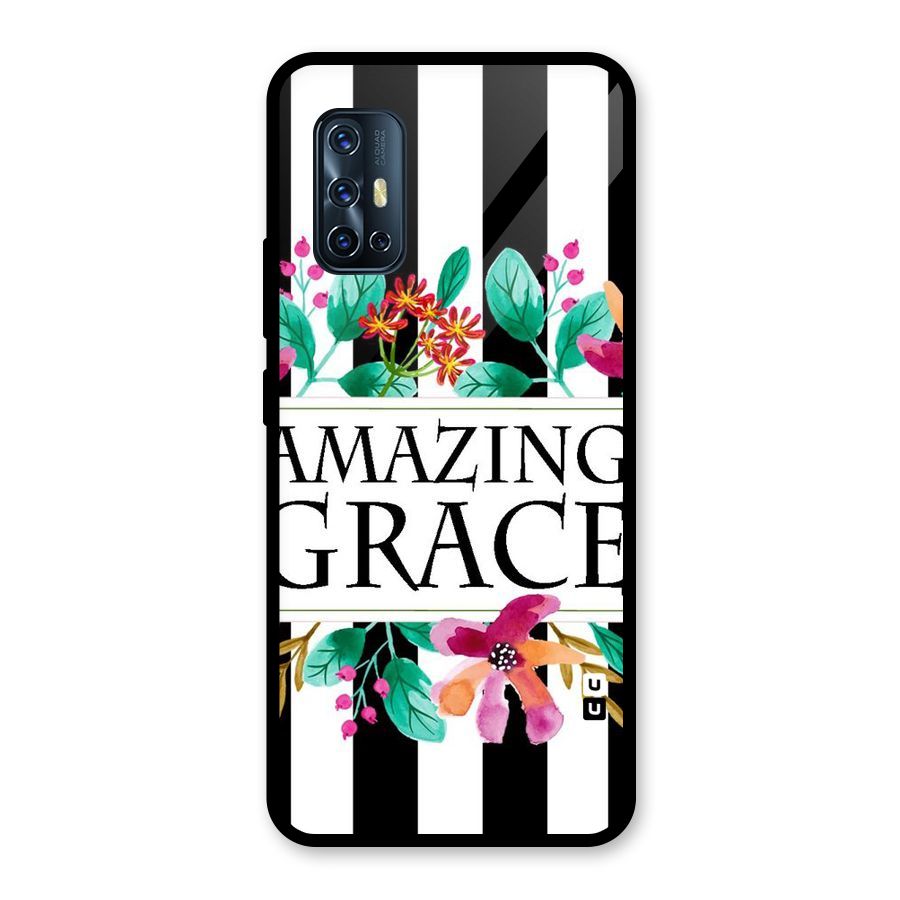 Amazing Grace Glass Back Case for Vivo V17