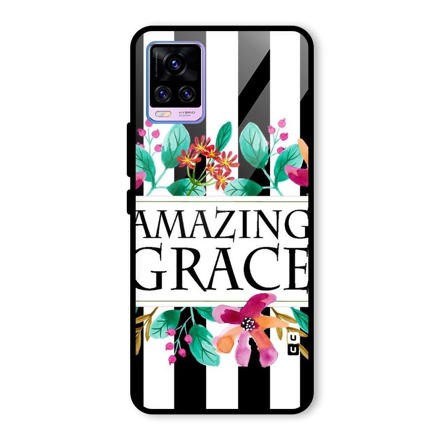 Amazing Grace Glass Back Case for Vivo V20 Pro