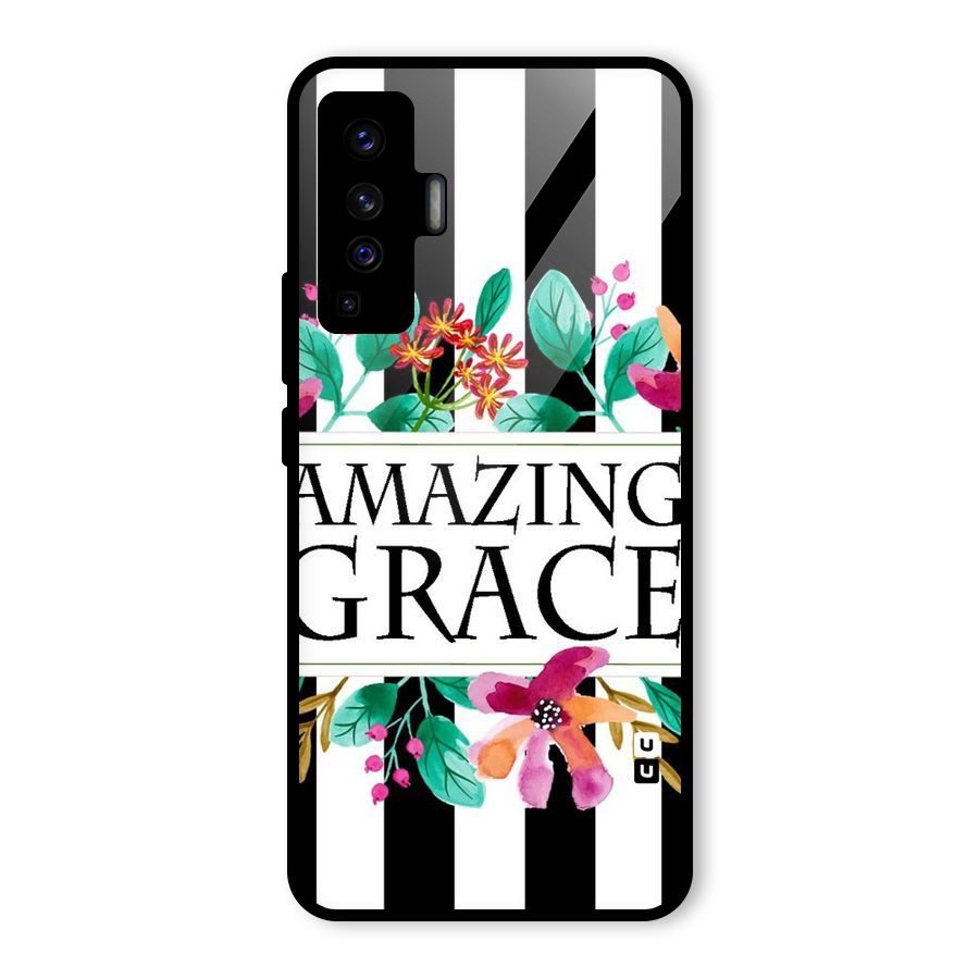 Amazing Grace Glass Back Case for Vivo X50