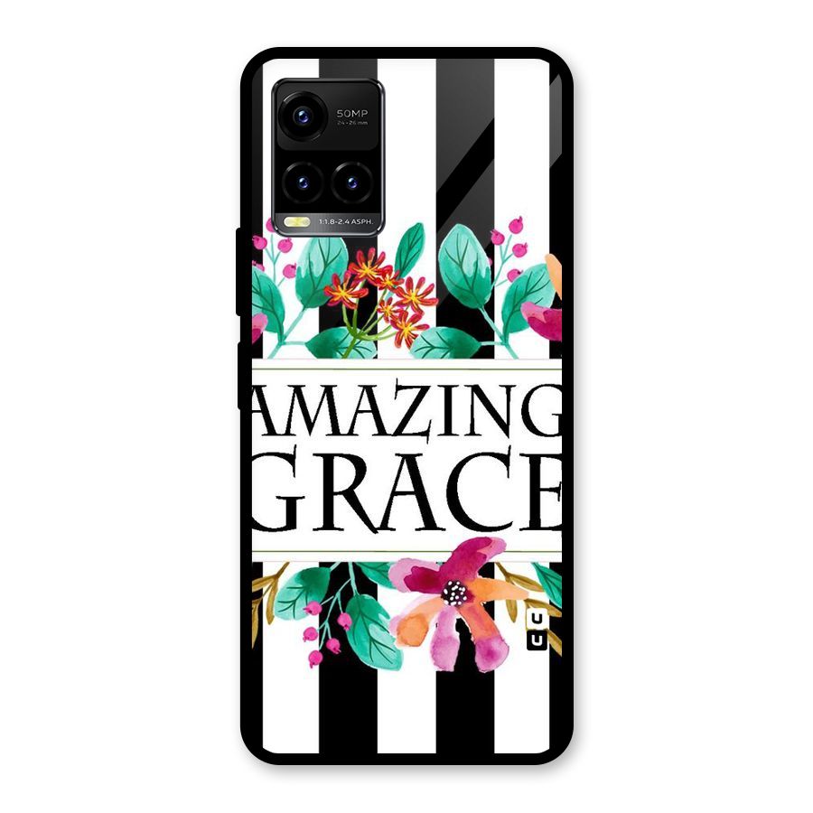 Amazing Grace Glass Back Case for Vivo Y21T