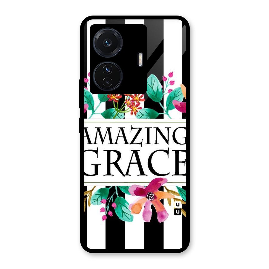 Amazing Grace Glass Back Case for Vivo iQOO Z6 Pro