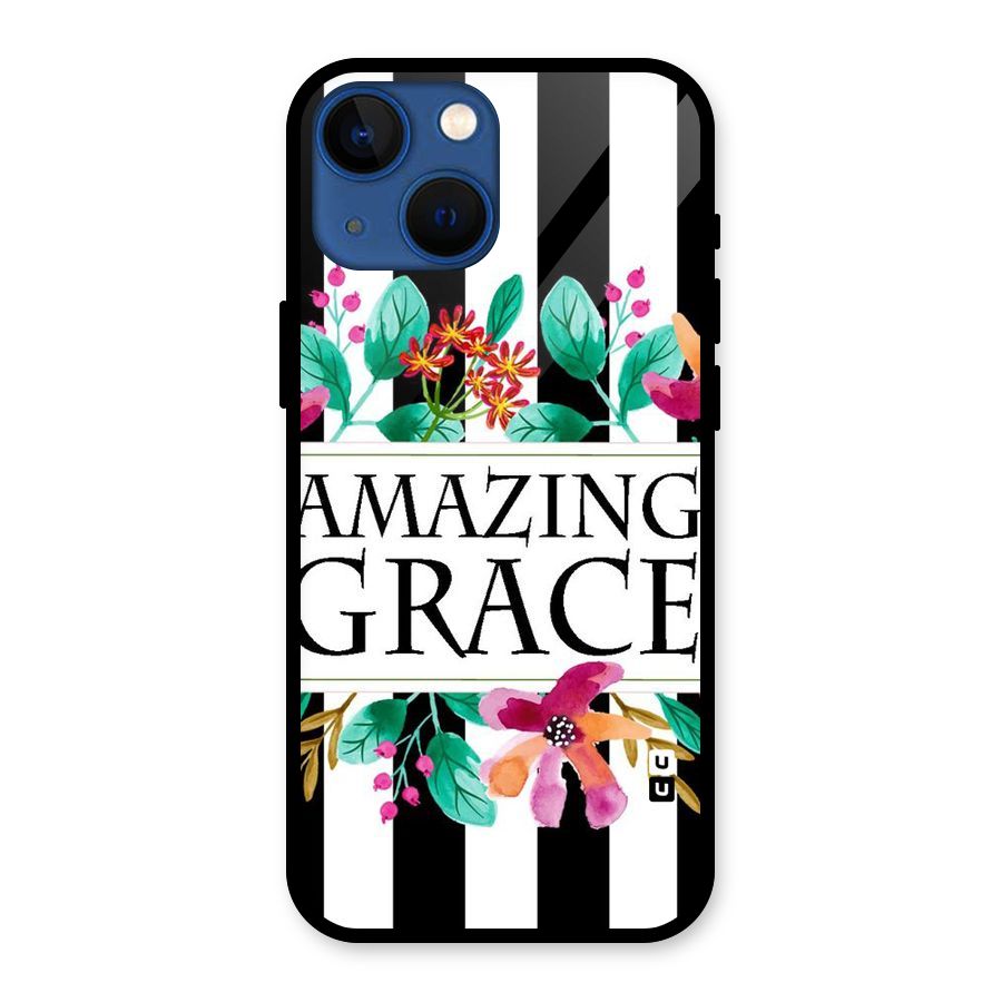 Amazing Grace Glass Back Case for iPhone 13 Mini