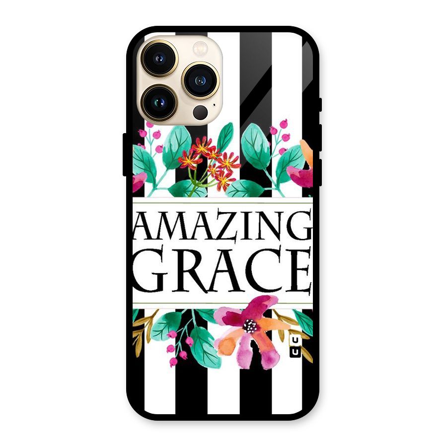 Amazing Grace Glass Back Case for iPhone 13 Pro Max