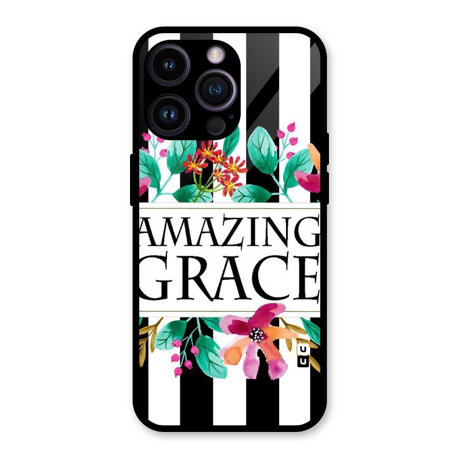 Amazing Grace Glass Back Case for iPhone 14 Pro Max