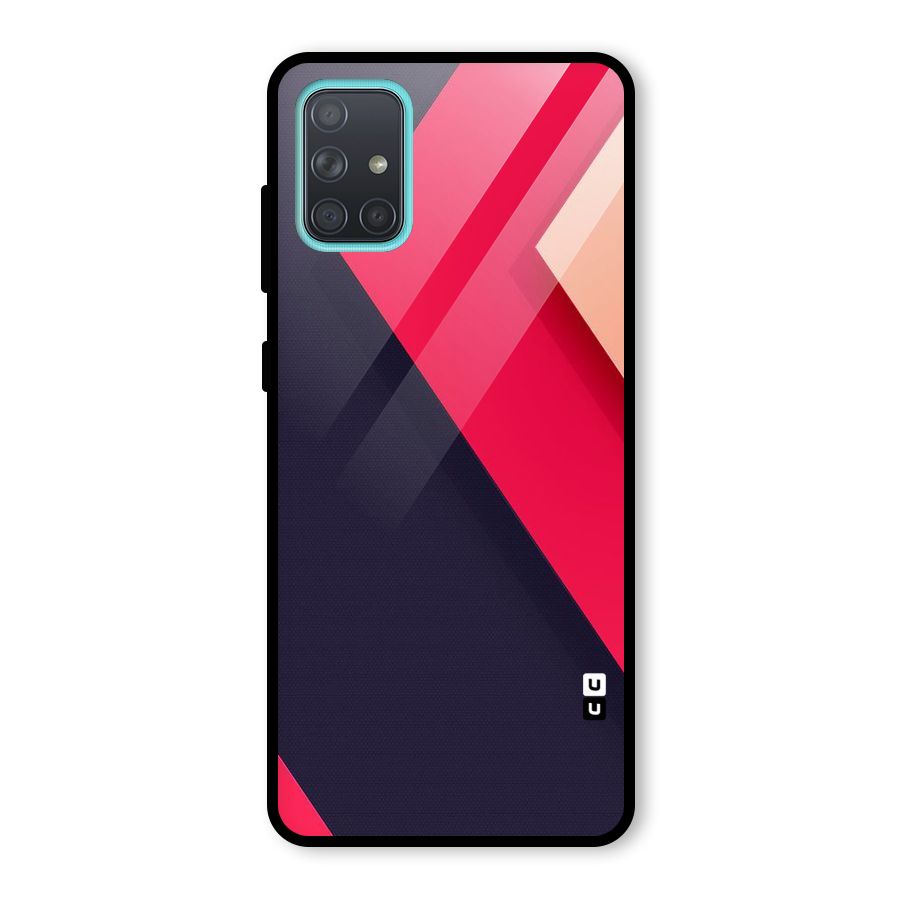 Amazing Shades Glass Back Case for Galaxy A71