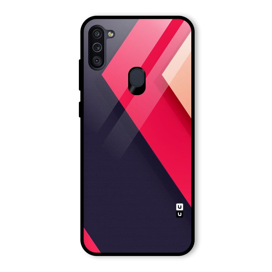 Amazing Shades Glass Back Case for Galaxy M11